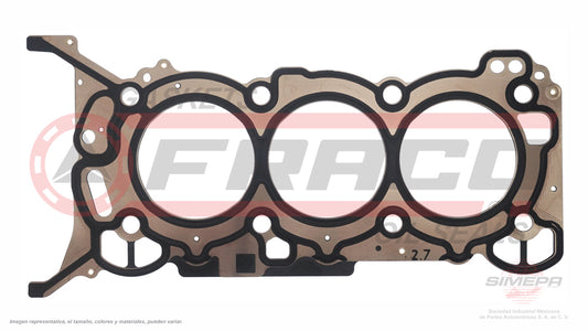 HGX-2662020-MLO - EMPAQUE DE CABEZA PARA FORD EDGE V6 2.7 L TURBO 24 V. DOHC 2015-2020