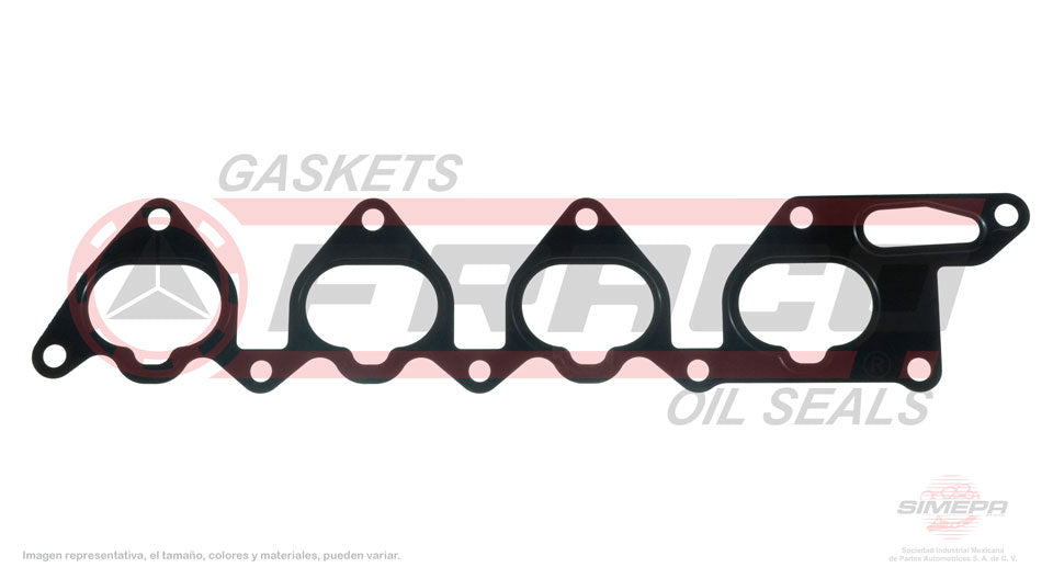 MIX-5540225 - EMPAQUE MULTIPLE DE ADMISION PARA MITSUBISHI MIRAGE L4 1.8 L 16 V. SOHC 4G93 1997-2002