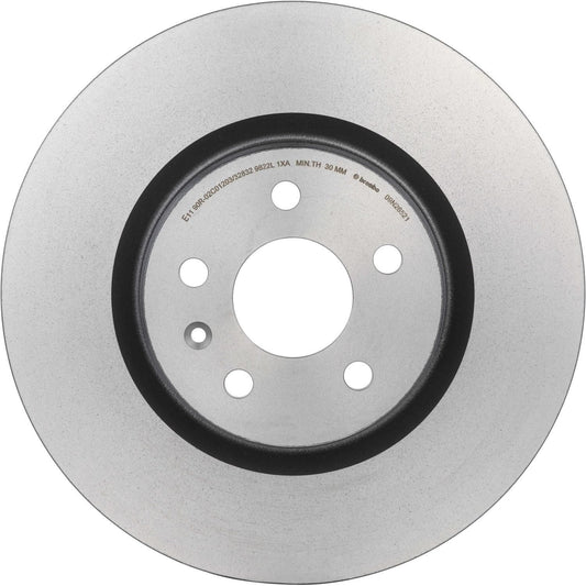 BRE-09.N265.21 - PAR DE DISCOS DE FRENO DELANTEROS PARA TESLA S 100D 2018-2019