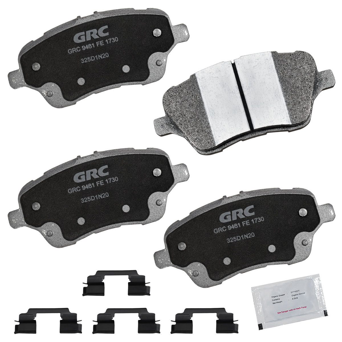 GPRD1730 - BALATAS SEMIMETALICAS DELANTERAS PARA FORD FIESTA ST 2014-2019