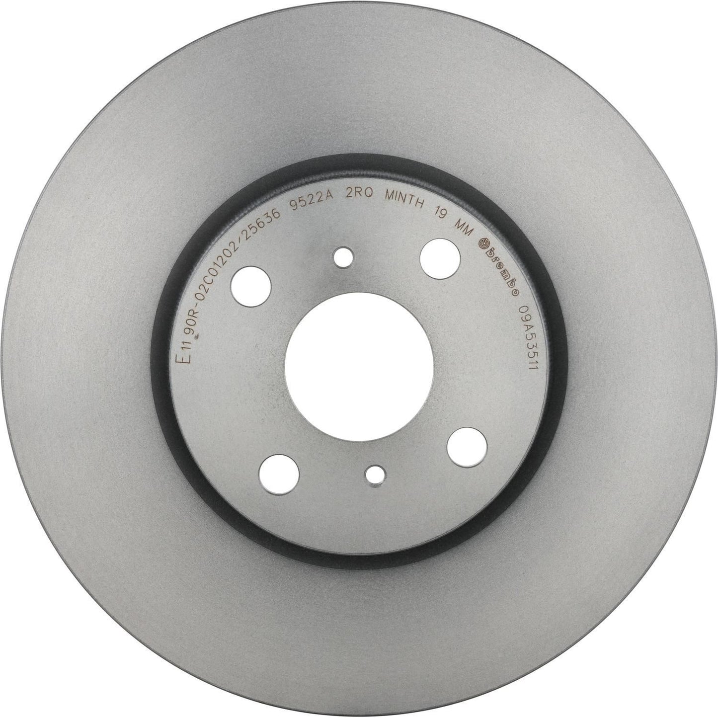 BRE-09.A535.11 - PAR DE DISCOS DE FRENO DELANTEROS PARA TOYOTA YARIS BASE 2012-2012