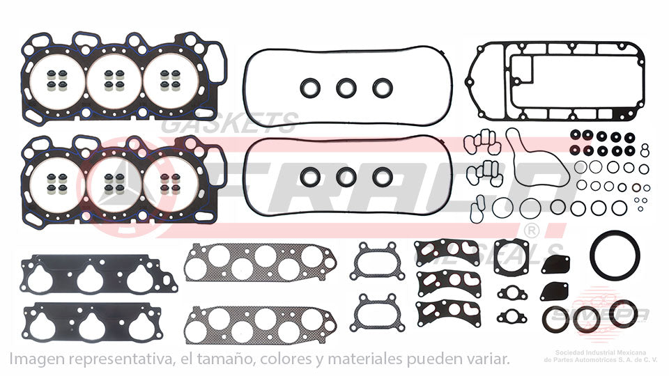 FSX-3562060NR - JUEGO DE EMPAQUES PARA ACURA MDX V6 3.5 L. 24 V. SOHC J35A5 2003-2006
