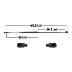 MANJ-33520 - AMORTIGUADOR COFRE PARA TOYOTA CAMRY 2007-2011