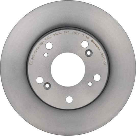 BRE-09.5457.31 - PAR DE DISCOS DE FRENO DELANTEROS PARA HONDA CIVIC BASE 2011-2011