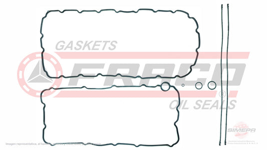 OSX-2682144 - EMPAQUE DE CARTER PARA FORD F-250 SD V8 6.4 L DIESEL 32 V. DIESEL TURBO POWER STROKE  2008-2010