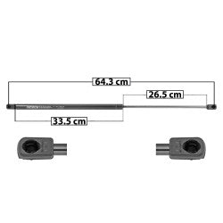 MANJ-50952 - AMORTIGUADOR 5TA PUERTA PARA MERCEDES-BENZ ML 1998-2004 DERECHA/IZQUIERDA