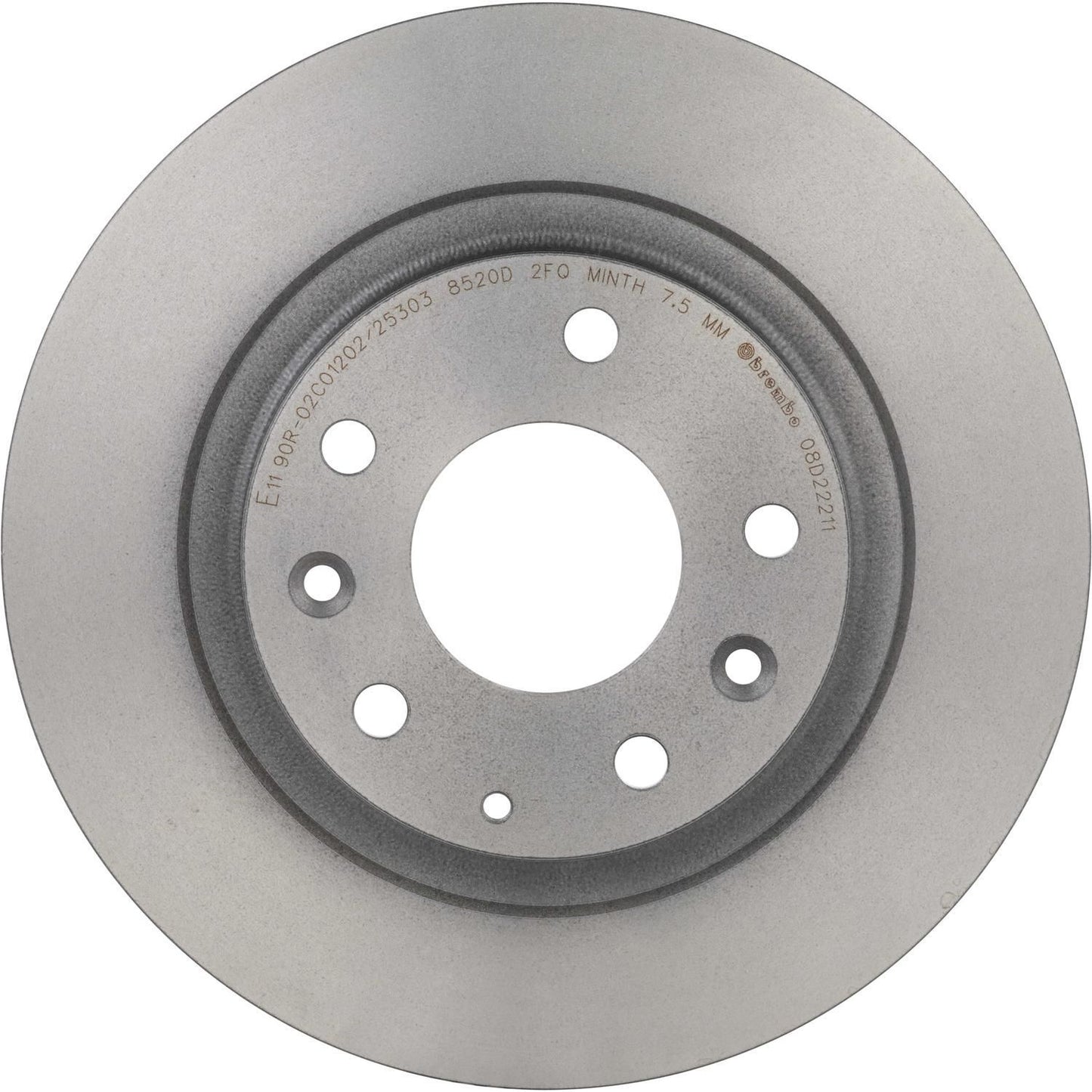 BRE-08.D222.11 - PAR DE DISCOS DE FRENO TRASEROS PARA MAZDA CX-3 GRAND TOURING 2016-2018
