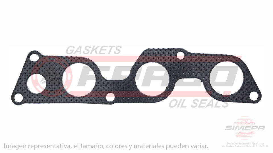 MEX-3630018 - EMPAQUE MULTIPLE DE ESCAPE PARA DODGE ATTITUDE L3 1.2 L 12 V. DOHC 3A92 MIVEC 2015-2018