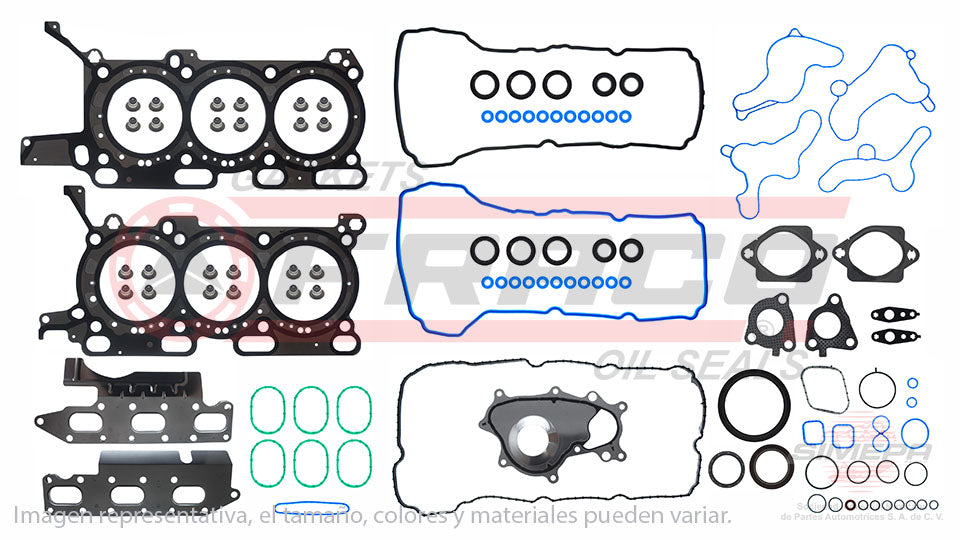 FSX-2662064 - JUEGO DE EMPAQUES PARA FORD EXPEDITION V6 3.5 L TURBO 24 V. DOHC 2015-2017