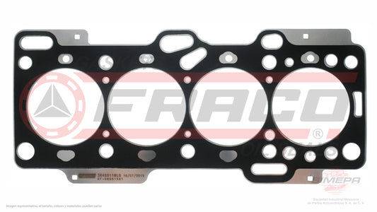 HGX-3640011-MLO - EMPAQUE DE CABEZA PARA DODGE ATOS L4 1.1 L 12 V. SOHC G4HD 2006-2012