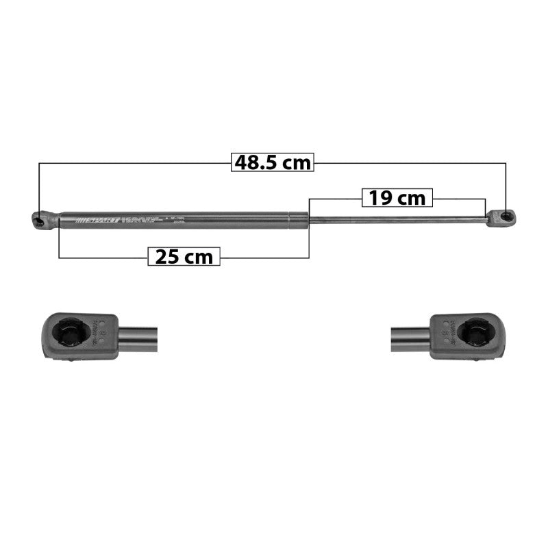 MANJ-51072 - AMORTIGUADOR 5TA PUERTA PARA SEAT LEON 2014-2019 DERECHA/IZQUIERDA