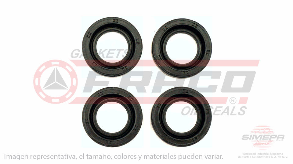 S-028021-V - RETEN DE CIGÜEÑAL PARA NISSAN 200SX L4 1.6 L 16 V. DOHC GA16DE 1995-1998
