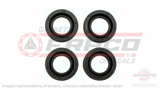 S-028021-V - RETEN DE CIGÜEÑAL PARA NISSAN 200SX L4 1.6 L 16 V. DOHC GA16DE 1995-1998