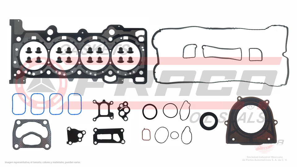 FSX-2640063 - JUEGO DE EMPAQUES PARA FORD EXPLORER L4 2.3 L 16 V. DOHC TURBO 2016-2018