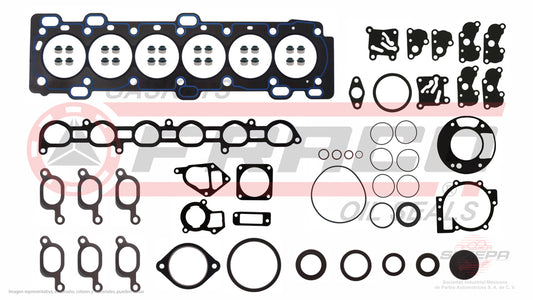FSX-8760020 - JUEGO DE EMPAQUES PARA VOLVO S80 L6 2.8 L TURBO 24 V. DOHC B6284T 2000-2003