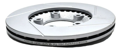 PCSA-RDS5812944010 - PAR DE DISCOS GEOMET DELANTEROS PARA DODGE H100 4 2.4 2003-2005