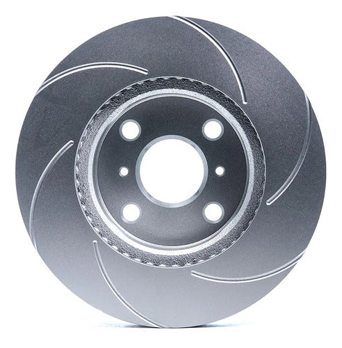 PCSA-RDS2115420 - PAR DE DISCOS GEOMET DELANTEROS PARA TOYOTA YARIS 4 1.5 2004-2011