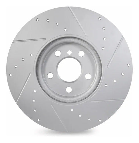PCSA-DK923171GSD - PAR DE DISCOS DELANTEROS PARA MINI CLUBMAN 3 1.5 2014-2024 HIPERVENTILADOS