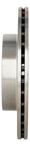 PCSA-DK20008STH - PAR DE DISCOS DELANTEROS PARA NISSAN TSUBAME 4 1.6 1993-2004 SOLIDOS