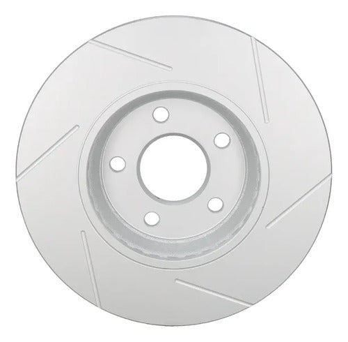 PCSA-DK09075GMS - PAR DE DISCOS GEOMET DELANTEROS PARA CHEVROLET HHR 4 2.4 2006-2009