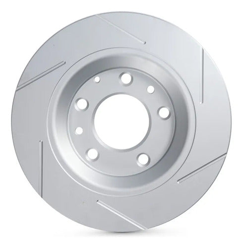 PCSA-DK08116GMS - PAR DE DISCOS GEOMET TRASEROS PARA FORD FUSION 4 2.3 2006-2011