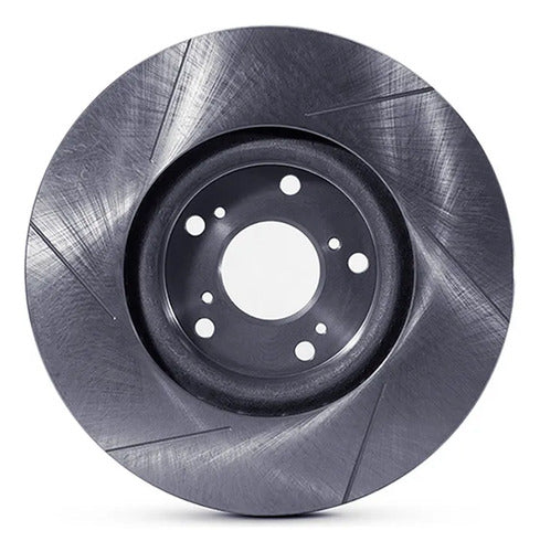 PCSA-RDS20607 - PAR DE DISCOS DELANTEROS PARA HONDA CIVIC 4 1.3 2007-2011