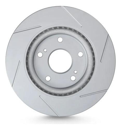 PCSA-DK31010GMS - PAR DE DISCOS DELANTEROS PARA SUZUKI SWIFT 4 1.2 2018-2024 VENTILADOS