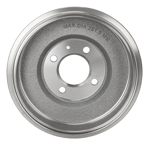 PCSA-DK28008TTS - PAR DE TAMBORES TRASEROS PARA VOLKSWAGEN SAVEIRO 4 1.6 2010-2016