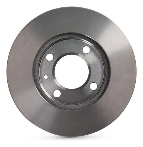 PCSA-DK28003STH - PAR DE DISCOS DELANTEROS PARA VOLKSWAGEN DERBY 4 1.8 1995-1999 SOLIDOS
