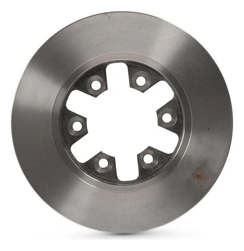 PCSA-DK20006STH - PAR DE DISCOS DELANTEROS PARA NISSAN 720 4 2.4 1980-1986 SOLIDOS