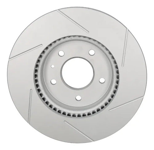 PCSA-DK09109GMS - PAR DE DISCOS GEOMET DELANTEROS PARA CHEVROLET CAPTIVA SPORT 6 3.6 2008-2015