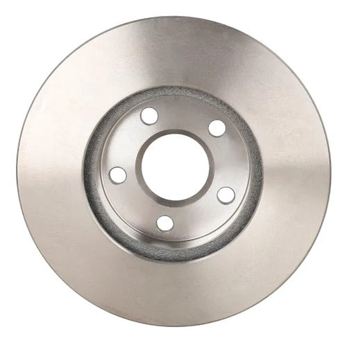PCSA-DK09020STH - PAR DE DISCOS DELANTEROS PARA OLDSMOBILE ACHIEVA 4 2.3 1992-1998 SOLIDOS