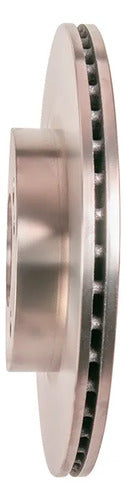PCSA-DK05093STH - PAR DE DISCOS DELANTEROS PARA DODGE ATTITUDE 3 1.2 2015-2023 VENTILADOS
