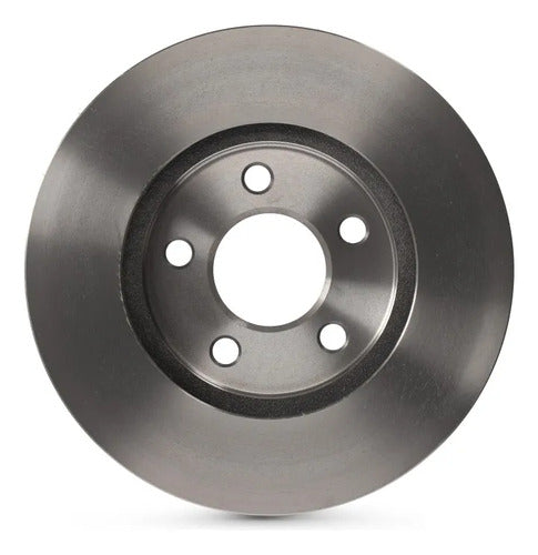 PCSA-DK05010STH - PAR DE DISCOS DELANTEROS PARA CHRYSLER GRAND VOYAGER 6 3.3 1991-1995 SOLIDOS