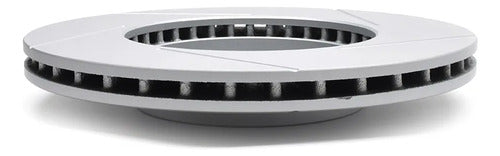 PCSA-RDS55238 - PAR DE DISCOS GEOMET DELANTEROS PARA CHEVROLET SPARK LT 4 1.2 2016-2017