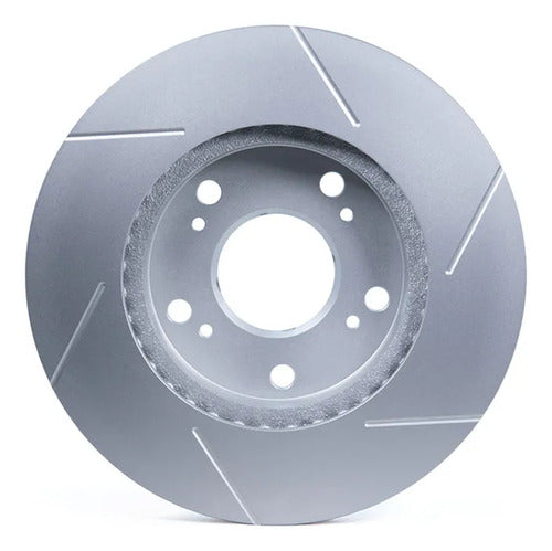 PCSA-RDS2106450 - PAR DE DISCOS GEOMET DELANTEROS PARA HONDA CIVIC 4 1.7 2006-2015