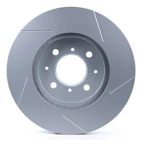 PCSA-RDS2073 - PAR DE DISCOS GEOMET DELANTEROS PARA HONDA CITY 4 1.5 2009-2022