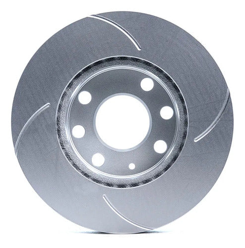 PCSA-RDS2019 - PAR DE DISCOS DELANTEROS PARA CHEVROLET CHEVY 4 1.6 1994-2012