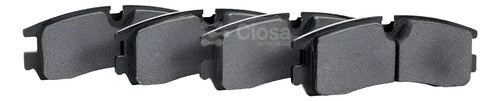 CSA-DNK7619D750 - BALATAS TRASERAS PARA CHEVROLET CAMARO 6 3.8 1998-1998 SEMIMETALICA
