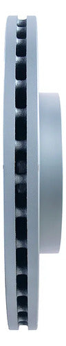 PCSA-DK28043GMS - PAR DE DISCOS GEOMET DELANTEROS PARA SEAT ARONA 4 1.6 2018-2025