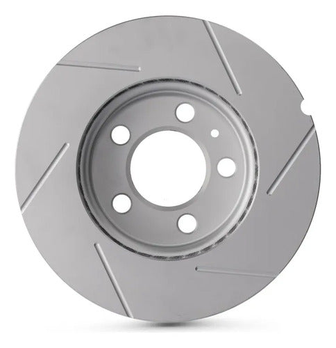 PCSA-DK28036GMS - PAR DE DISCOS GEOMET DELANTEROS PARA VOLKSWAGEN T-CROSS 4 1.6 2020-2023