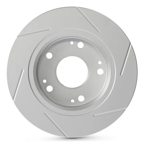 PCSA-DK10013GMS - PAR DE DISCOS GEOMET TRASEROS PARA ACURA MDX 6 3.5 2001-2006
