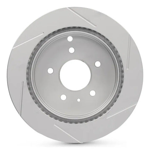 PCSA-DK09110GMS - PAR DE DISCOS GEOMET TRASEROS PARA CHEVROLET CAPTIVA SPORT 4 2.4 2008-2015