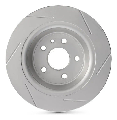 PCSA-DK08187GMS - PAR DE DISCOS GEOMET TRASEROS PARA FORD FUSION 4 2.5 2012-2020