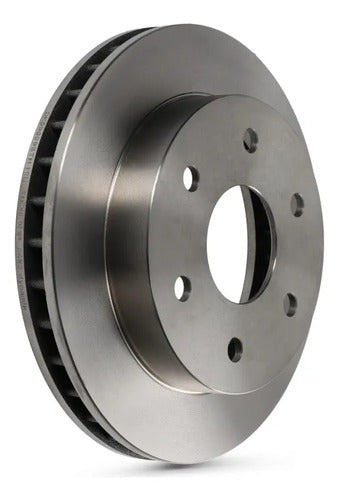 PCSA-DK09009STH - PAR DE DISCOS DELANTEROS PARA CADILLAC ESCALADE 8 5.7 1999-2000 SOLIDOS