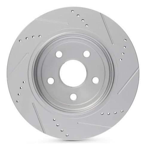 PCSA-DK05116GSD - PAR DE DISCOS TRASEROS PARA JEEP GRAND CHEROKEE 8 6.4 2011-2020 HIPERVENTILADOS