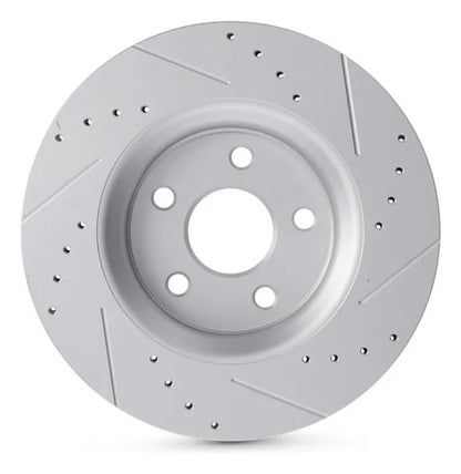 PCSA-DK05098GSD - PAR DE DISCOS DELANTEROS PARA DODGE DURANGO 8 5.7 2011-2018 HIPERVENTILADOS