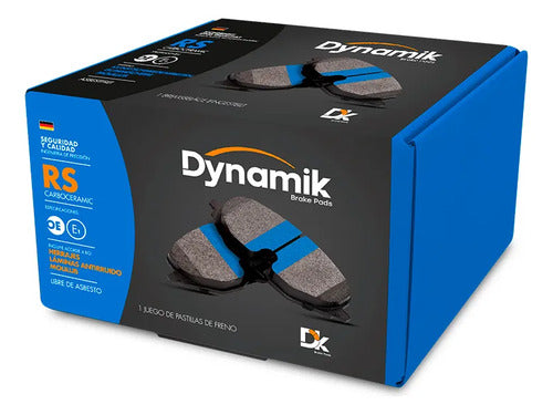 CSA-DNK9147D1922RS - BALATAS DELANTERAS PARA BMW 118I 2010-2015 RS SPORT