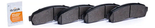 CSA-DNK7794D913 - BALATAS DELANTERAS PARA CHEVROLET EQUINOX 6 3.4 2005-2006 LOW METAL