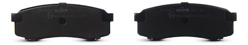 CSA-DNK7487D606SD - BALATAS TRASERAS PARA TOYOTA 4RUNNER 8 4.7 2003-2016 USO RUDO